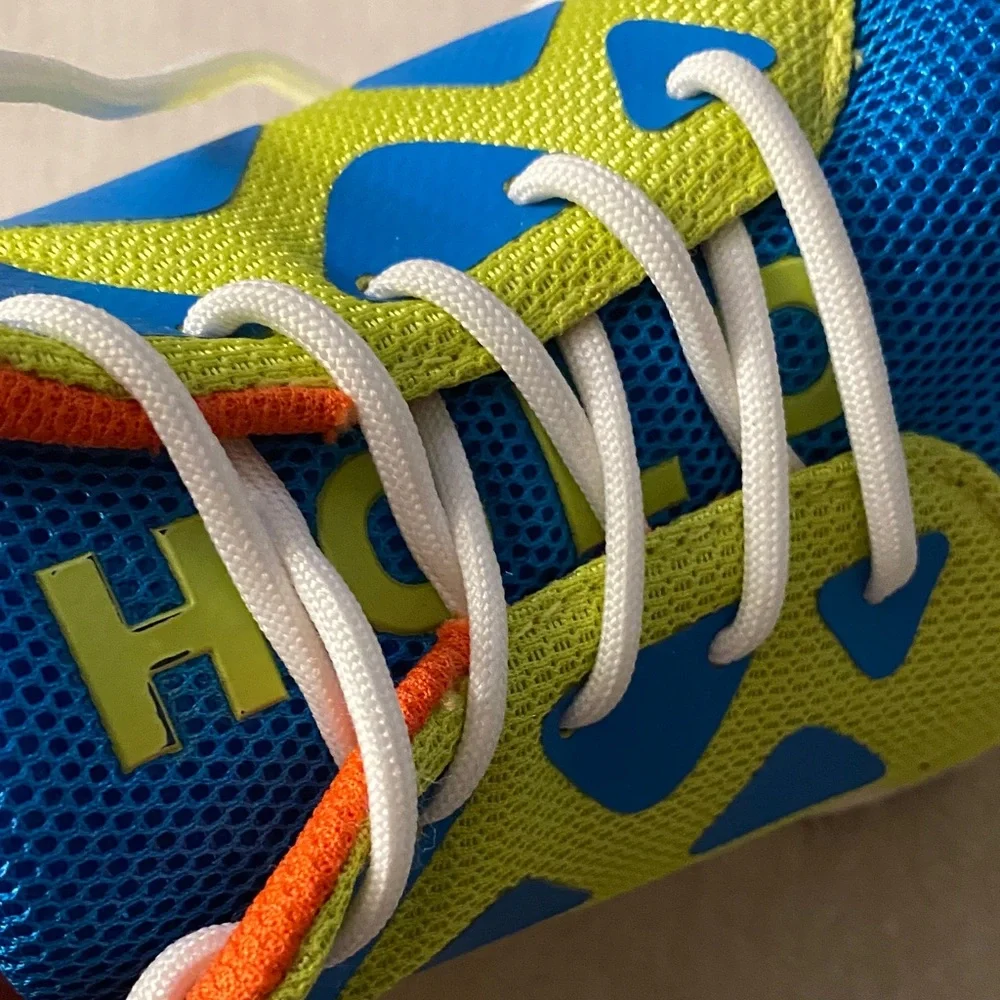 HOLO Women's Sneakers - Blue, Yellow, and Orange